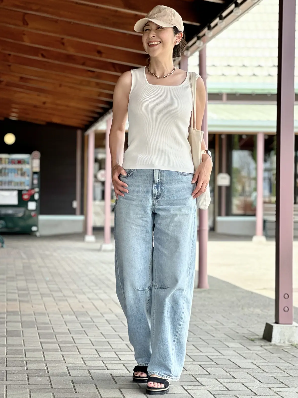 GUデニムで初夏の景色を楽しむお散歩へ♪の画像_2