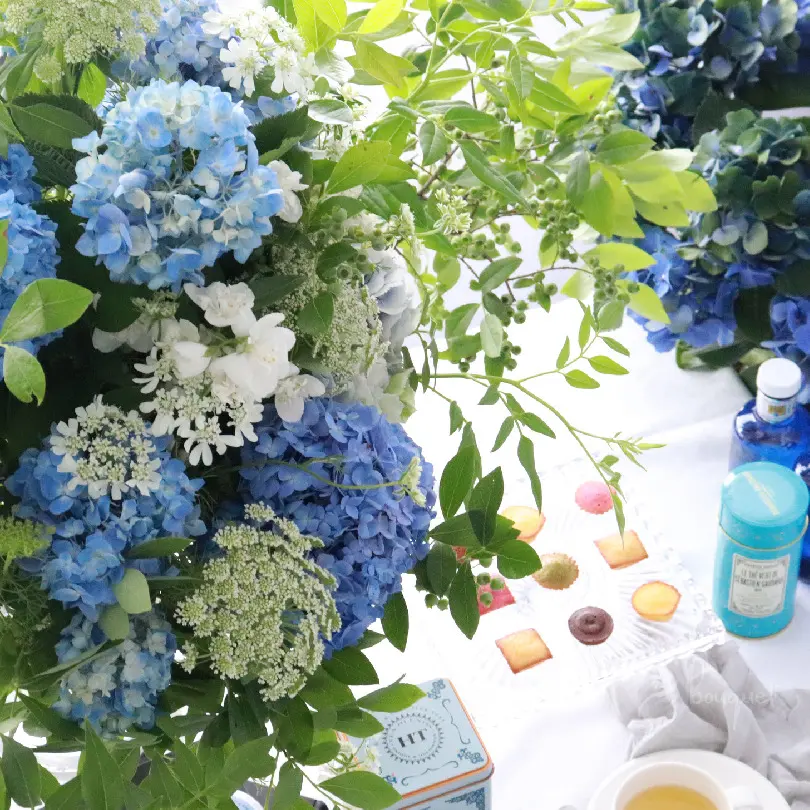 紫陽花のブーケ　アジサイのブーケ　あじさい