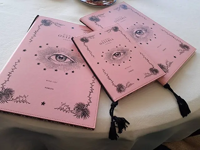 メニューもおしゃれです！