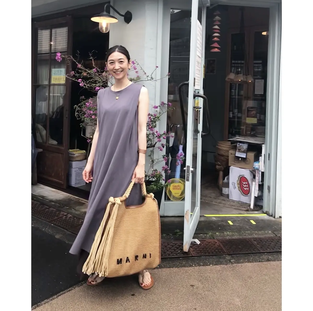 GUショルダータックワンピ❤︎4コーデの画像_8