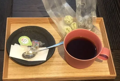 コーヒーとサブレ