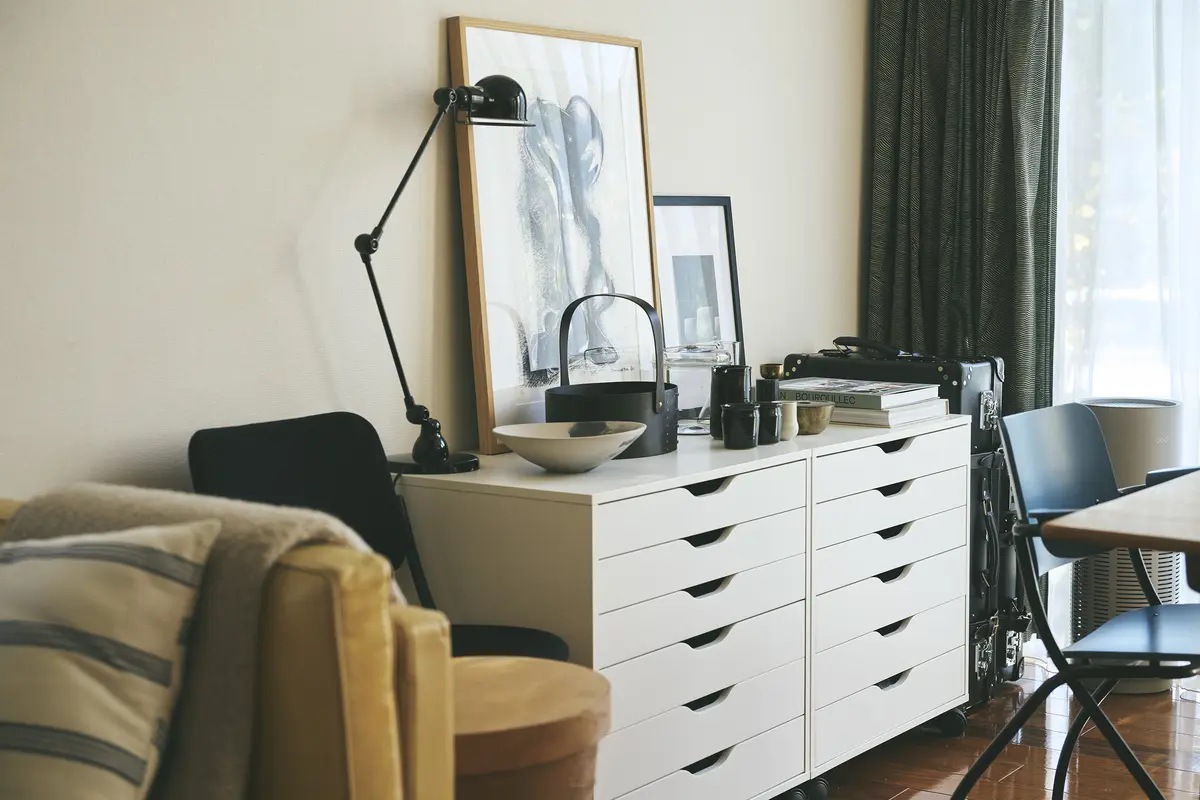 58㎡ スモールラグジュアリーな部屋　チェスト