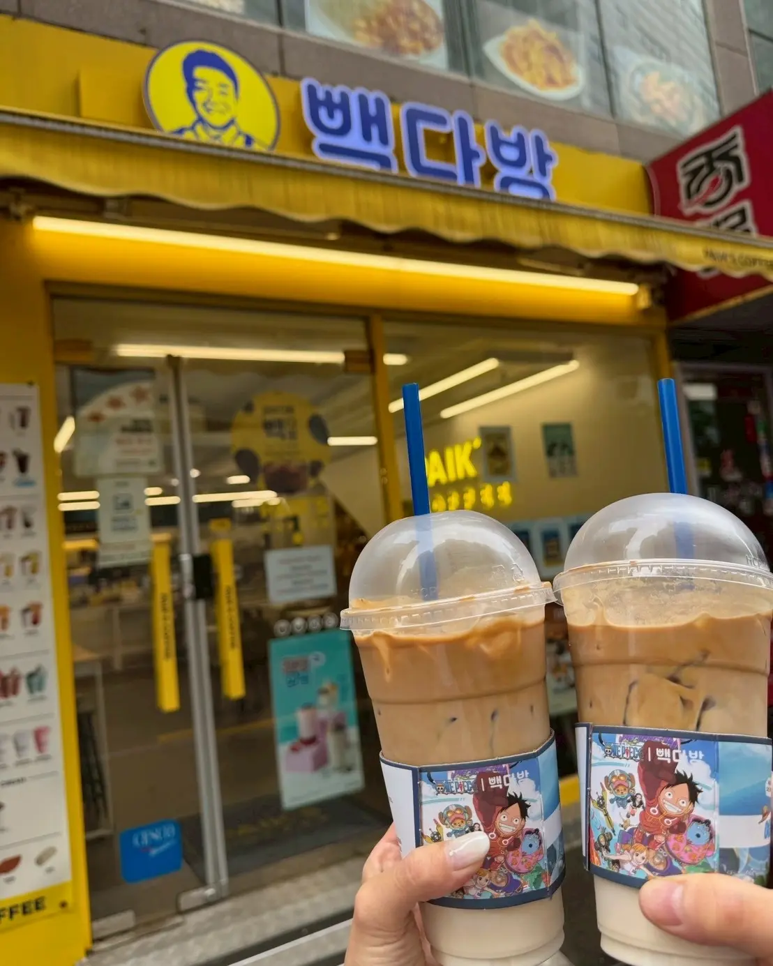 飲み応えあるアイスカフェラテ