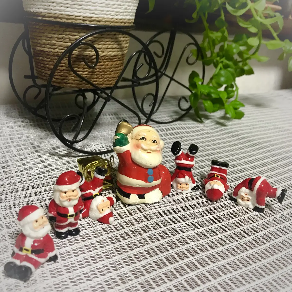 サンタクロースのマスコット