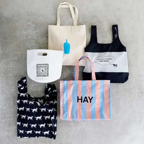 自分らしさとおしゃれ心を満たすエコバッグ5選