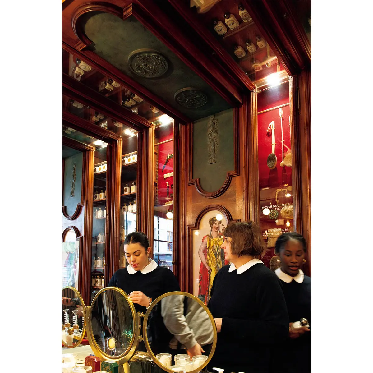 スタッフのコスチュームも好ましい雰囲気