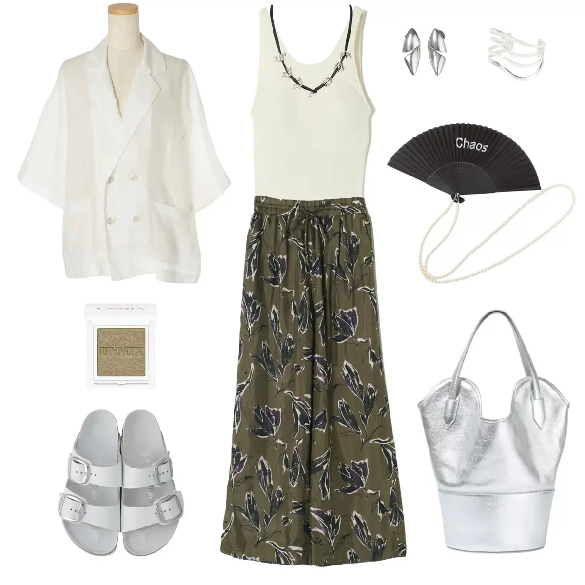 【50代 週末コーデ】エレガントに体型カの画像_1