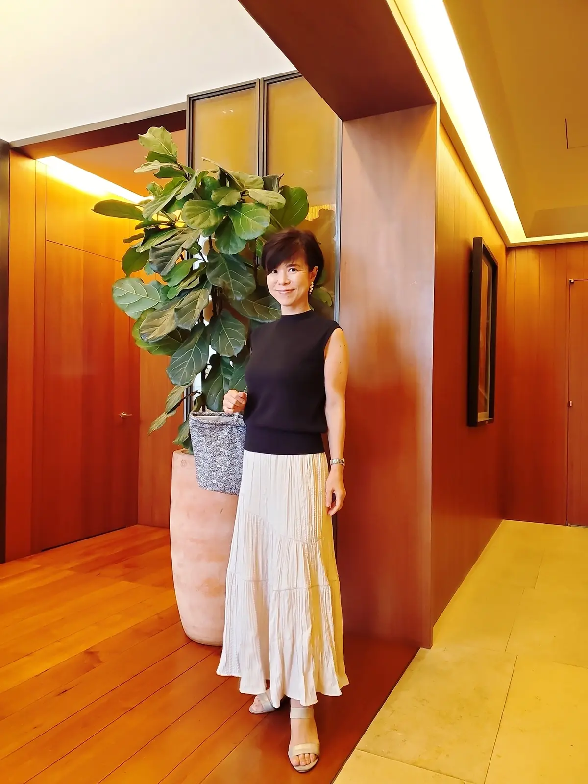 このスカート、ブーツにも絶対合いそ～。