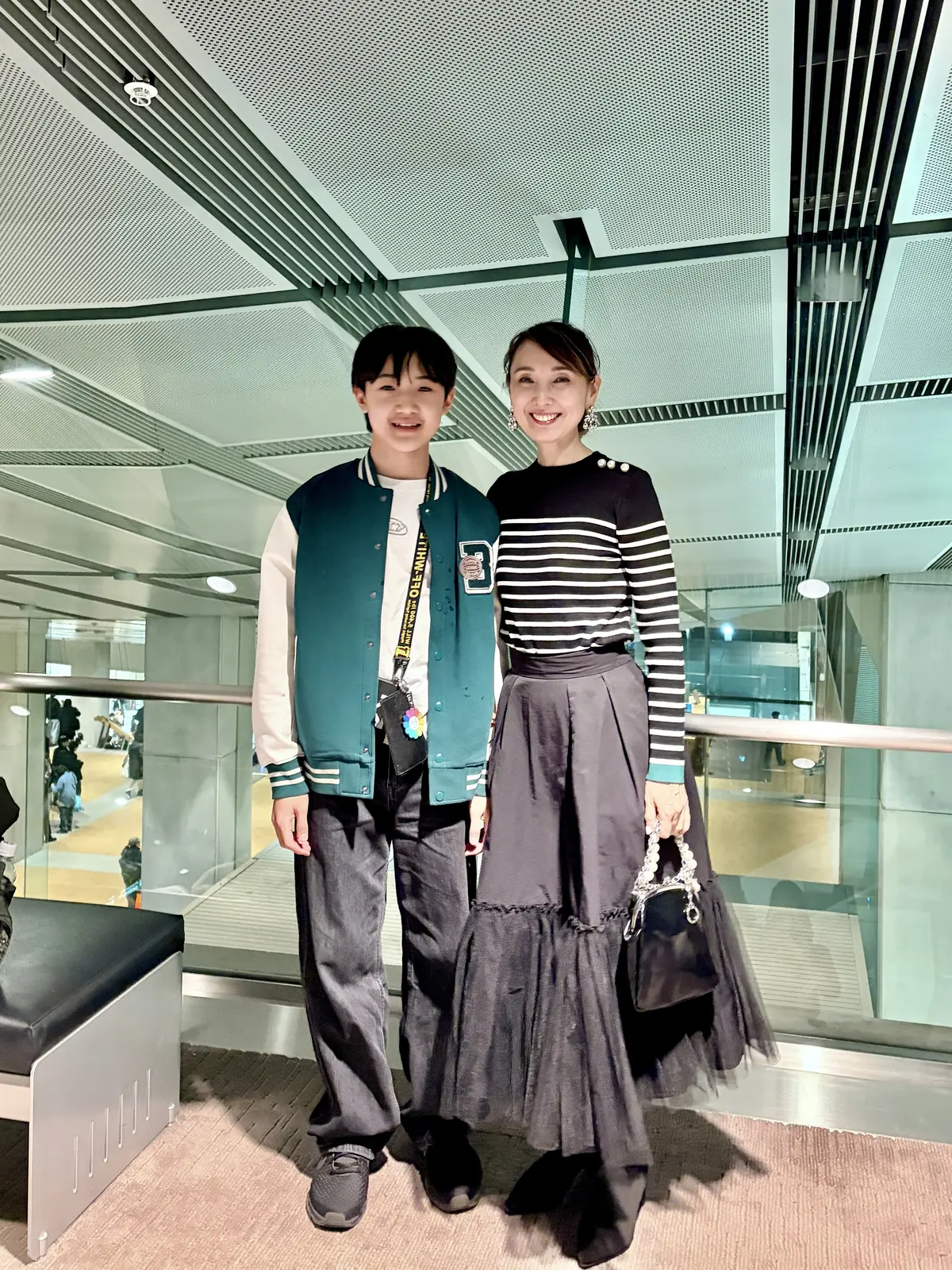 息子とリンクコーデでライブ参戦　Ayumの画像_2