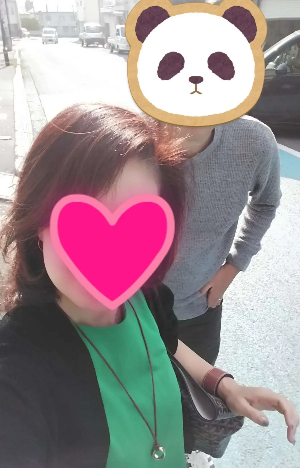 みなと食堂の行列に並ぶ