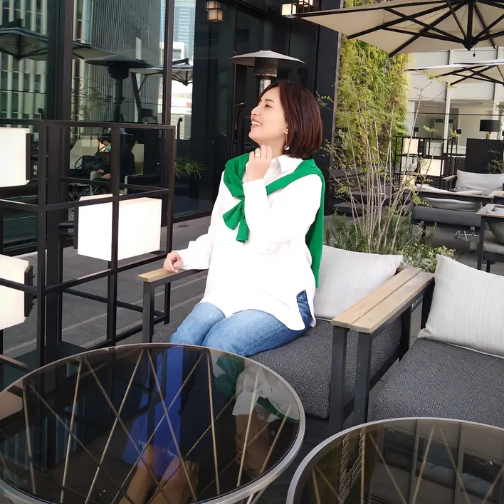 ゲートホテル東京のテラス席