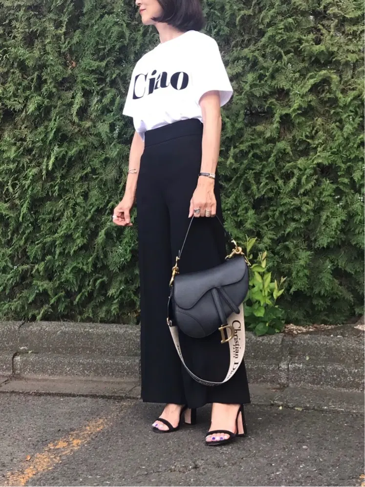 大人のロゴTコーデ♪の画像_2