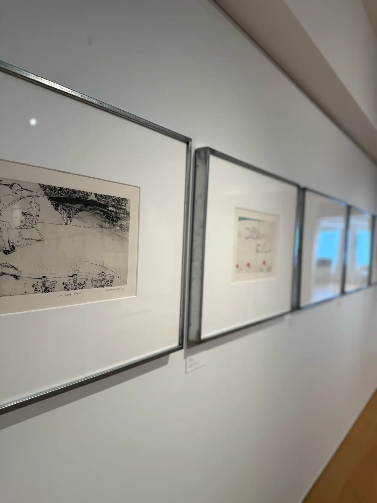 山本容子　山本容子版画展　トルーマン・カポーティー　