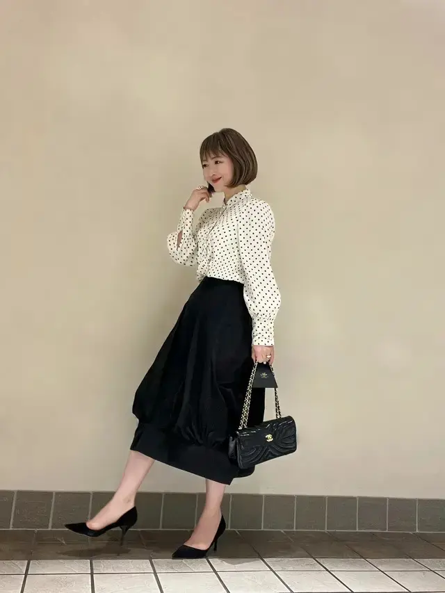 華組　スカートコーデ