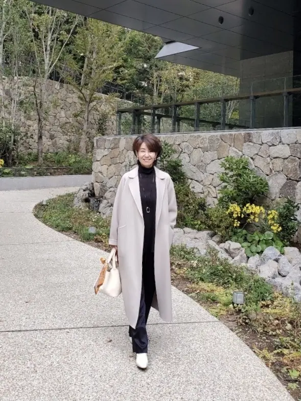 ソージュのダブルフェイスコート