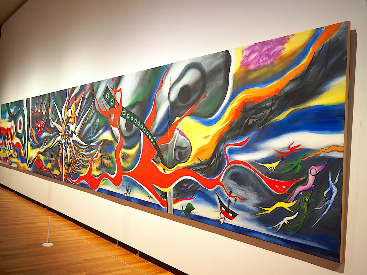 岡本太郎 《明日の神話》　1968年　