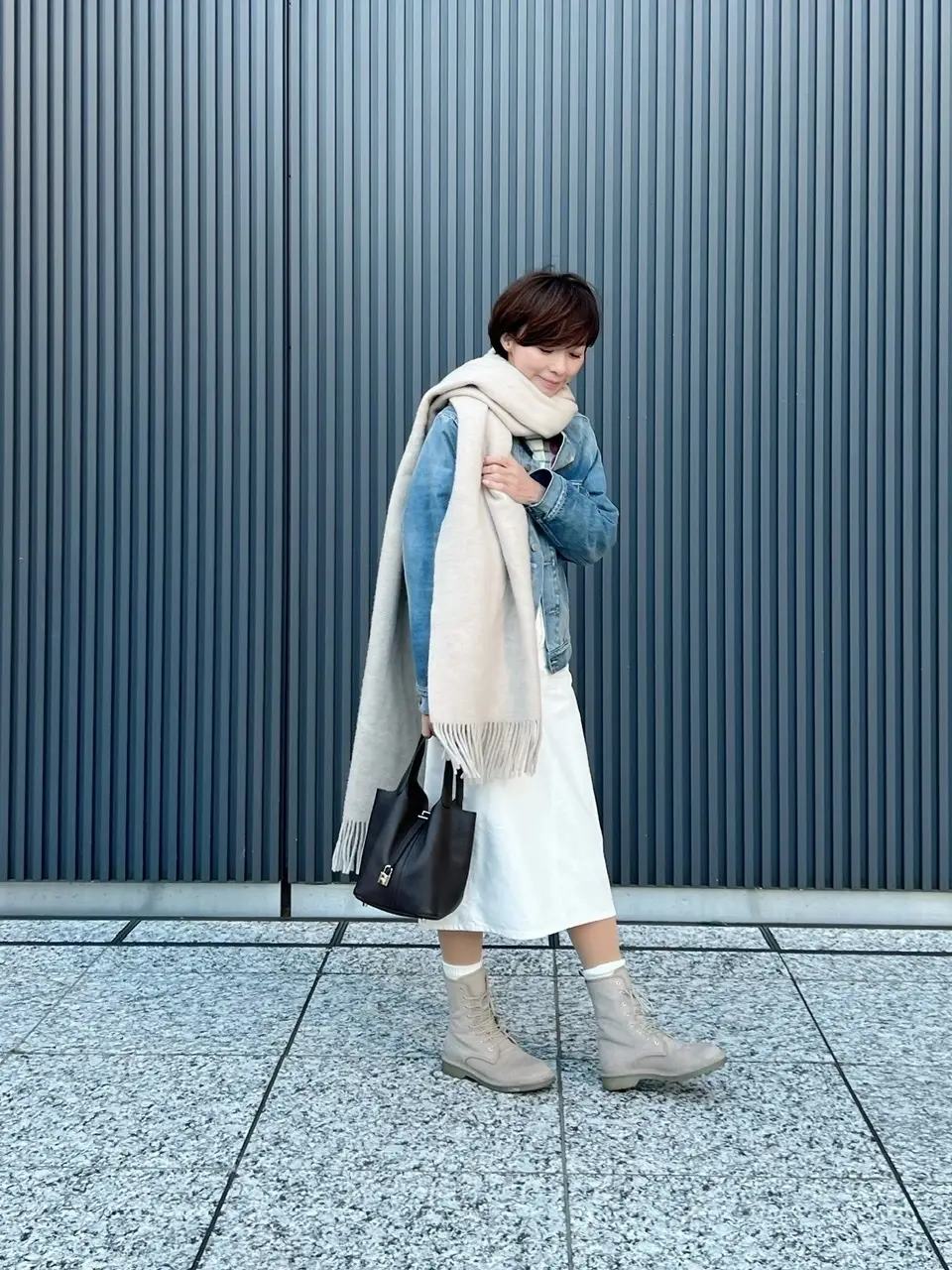 ZARAキッズで親子お揃いコーデの画像_4