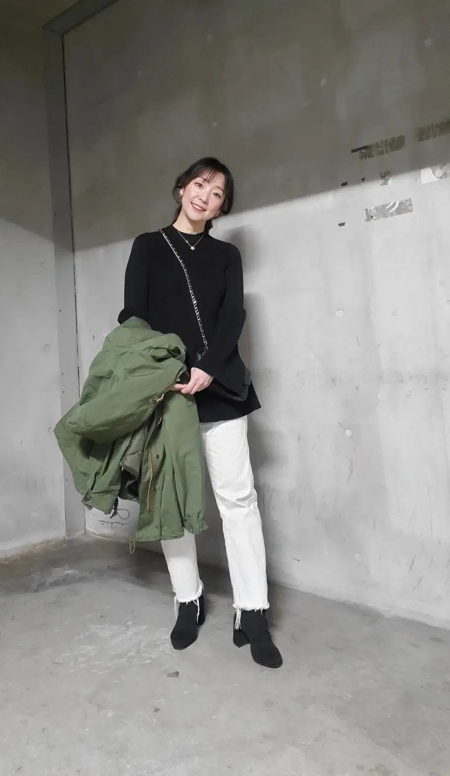 暖かさが戻った休日”軽めの便利なブルゾンの画像_1