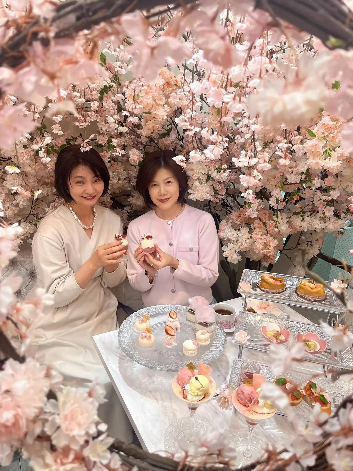 表参道散歩＊屋内でお花見オートクチュールの画像_1