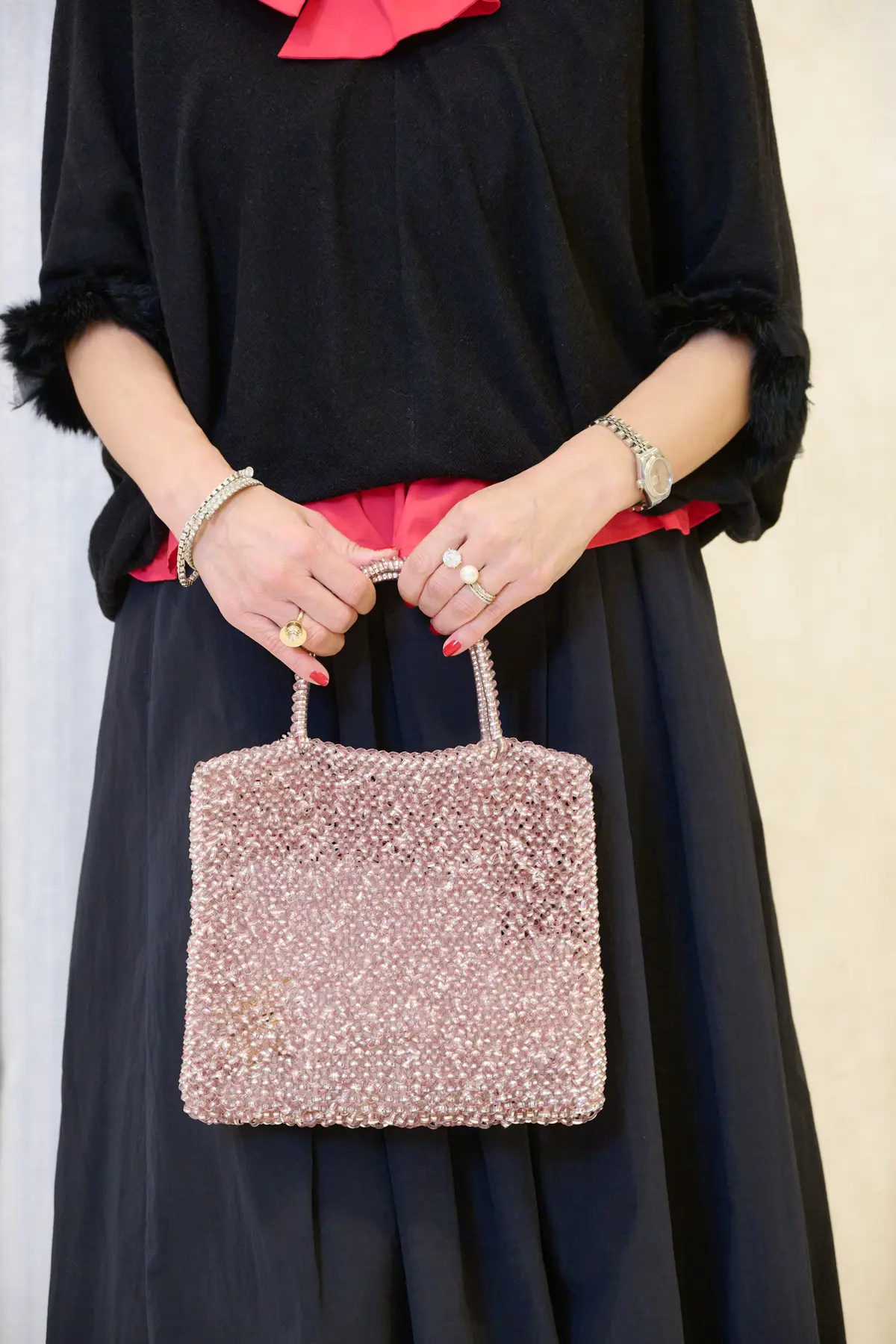 赤やピンクで華やかに着飾って！カラーリンの画像_10