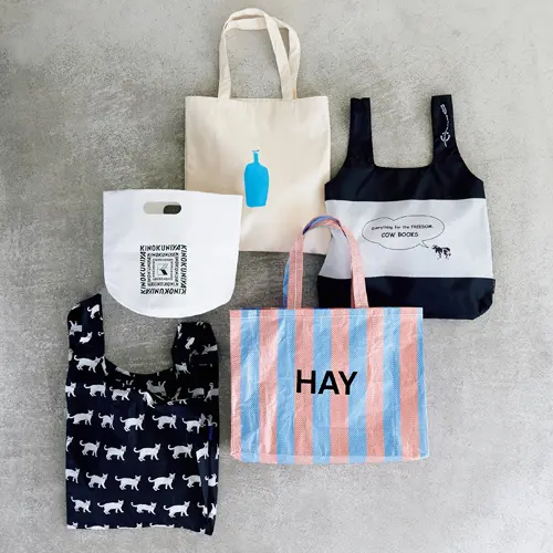 大人かわいいデザインエコバッグ