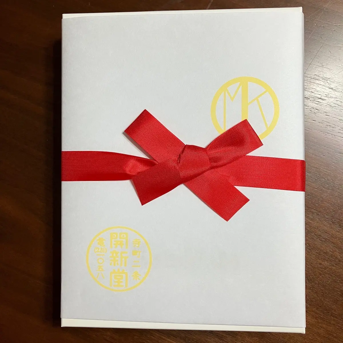 村上開進堂の箱