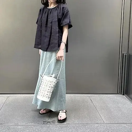 【50代 コーディネート】気温38℃に迫の画像_13