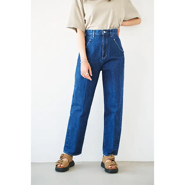 デニム ヤード トラウザーパンツ