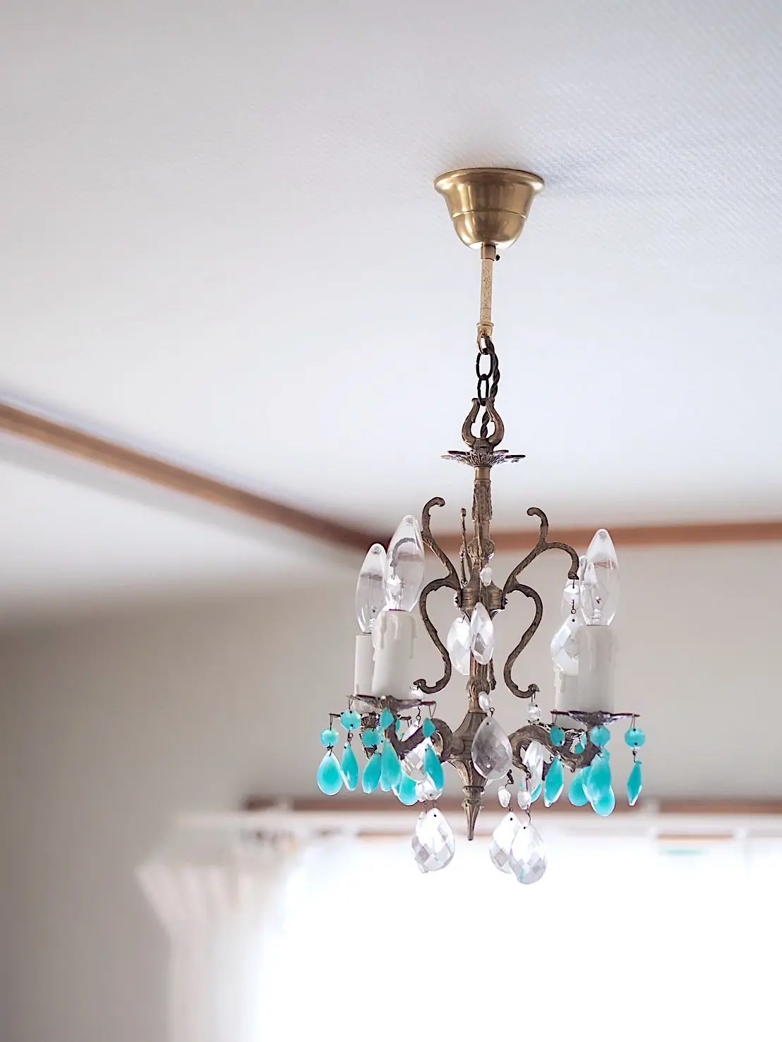 éclat12月号とアンティークのシャンの画像_5