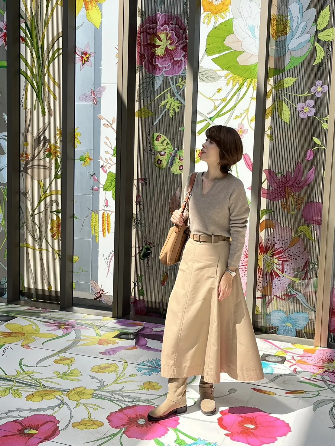 グッチ銀座ギャラリー　「Gucci　Visions」　アイコン　フラワー　フローラ