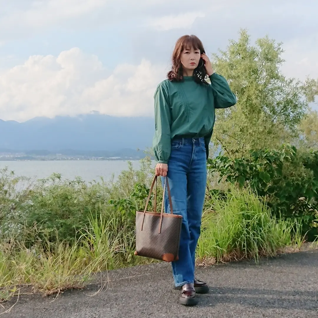 Jマダム　デニムコーデ