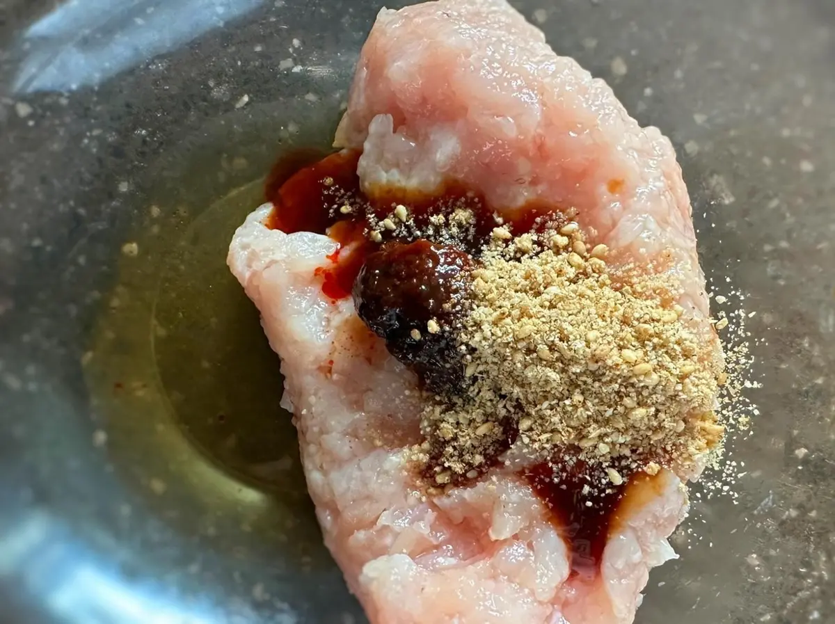 OurAge×Webエクラ　もやしと鶏ひきのしっとり蒸しレシピ　作り方　ひき肉