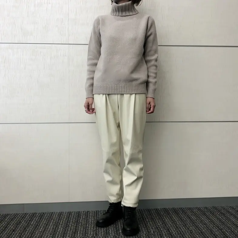 【50代 ニット】4サイズ着比べ！ SLの画像_8