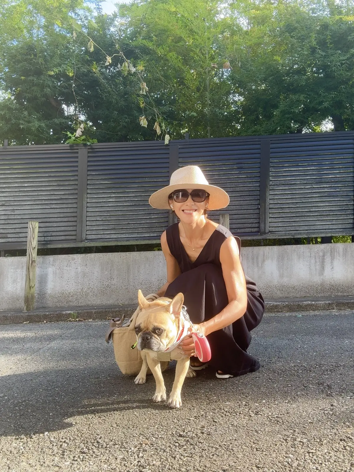 【ユニクロワンピ】でお散歩へ！愛犬と楽しの画像_2