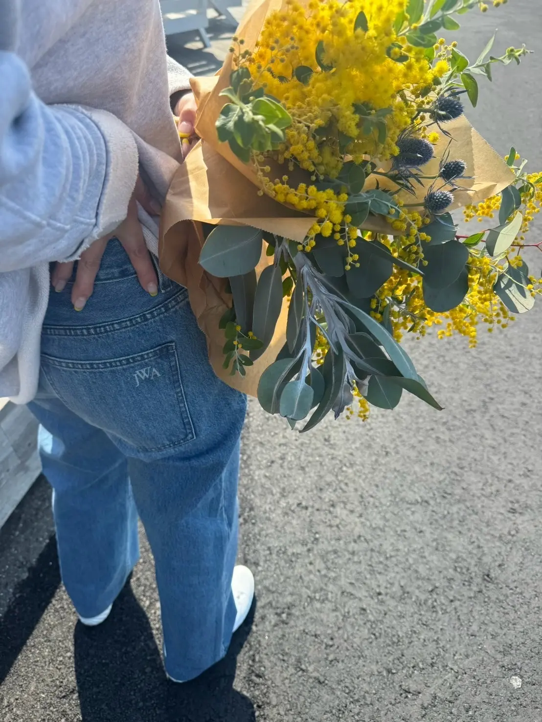 ユニクロで人気のデニムとお気に入りのトレの画像_2