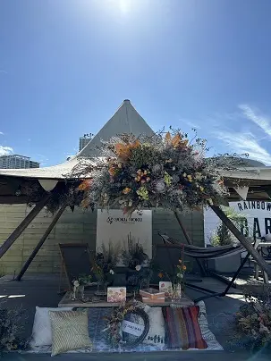 秋空の下、ヨックモックのスイーツとグランの画像_1