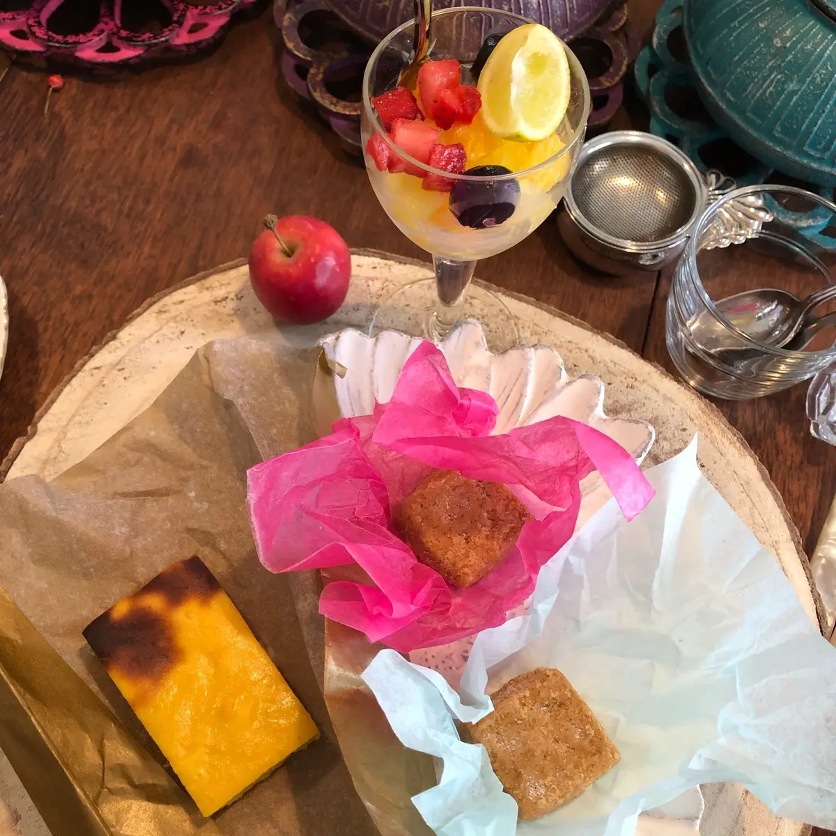 先生お手製のお菓子