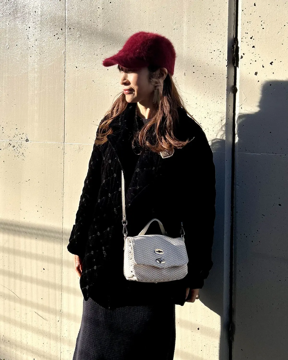 雪の降る帰省に重宝したGUの黒ブーツの画像_5