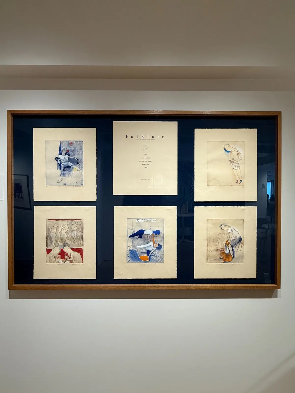 山本容子　山本容子版画展　「我らの時代のフォークロアー高度資本主義前史」　村上春樹