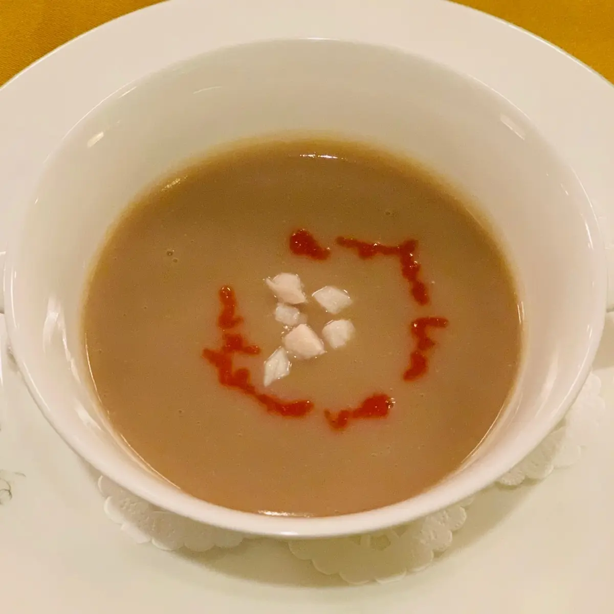 栗のポタージュ