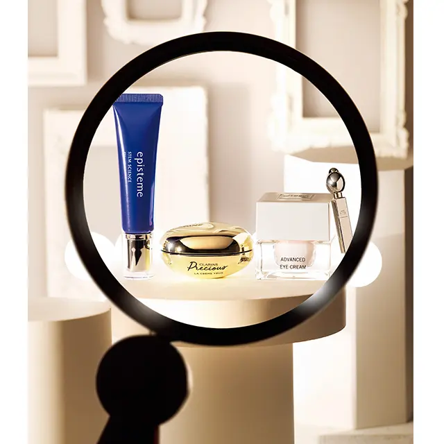 目の印象がまるで変わる、 アイケアを超えるアイケア