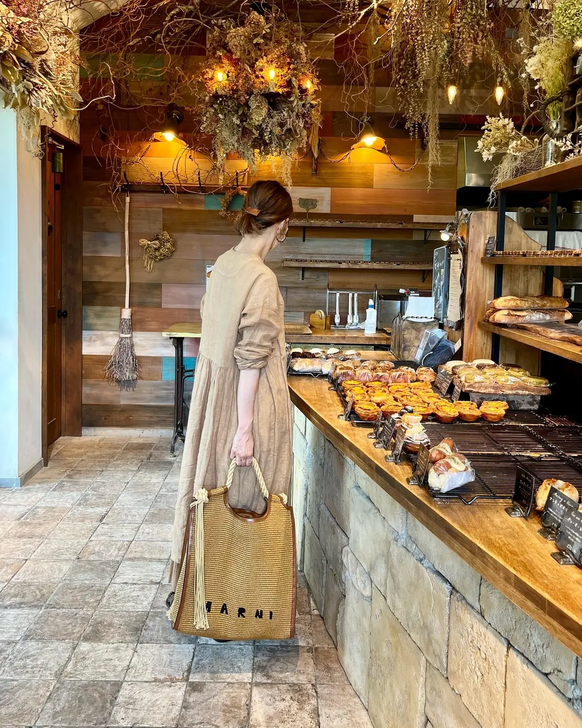 ベージュワンピース♡4styleの画像_1