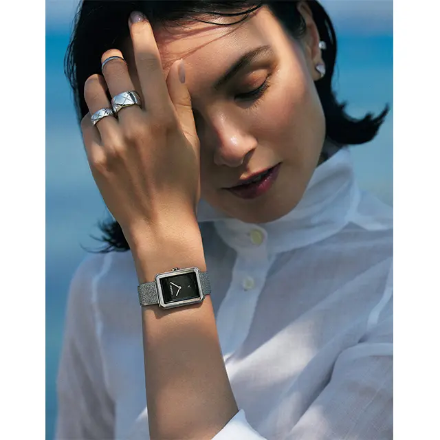 シャネル　ボーイフレンド ツイード　腕時計