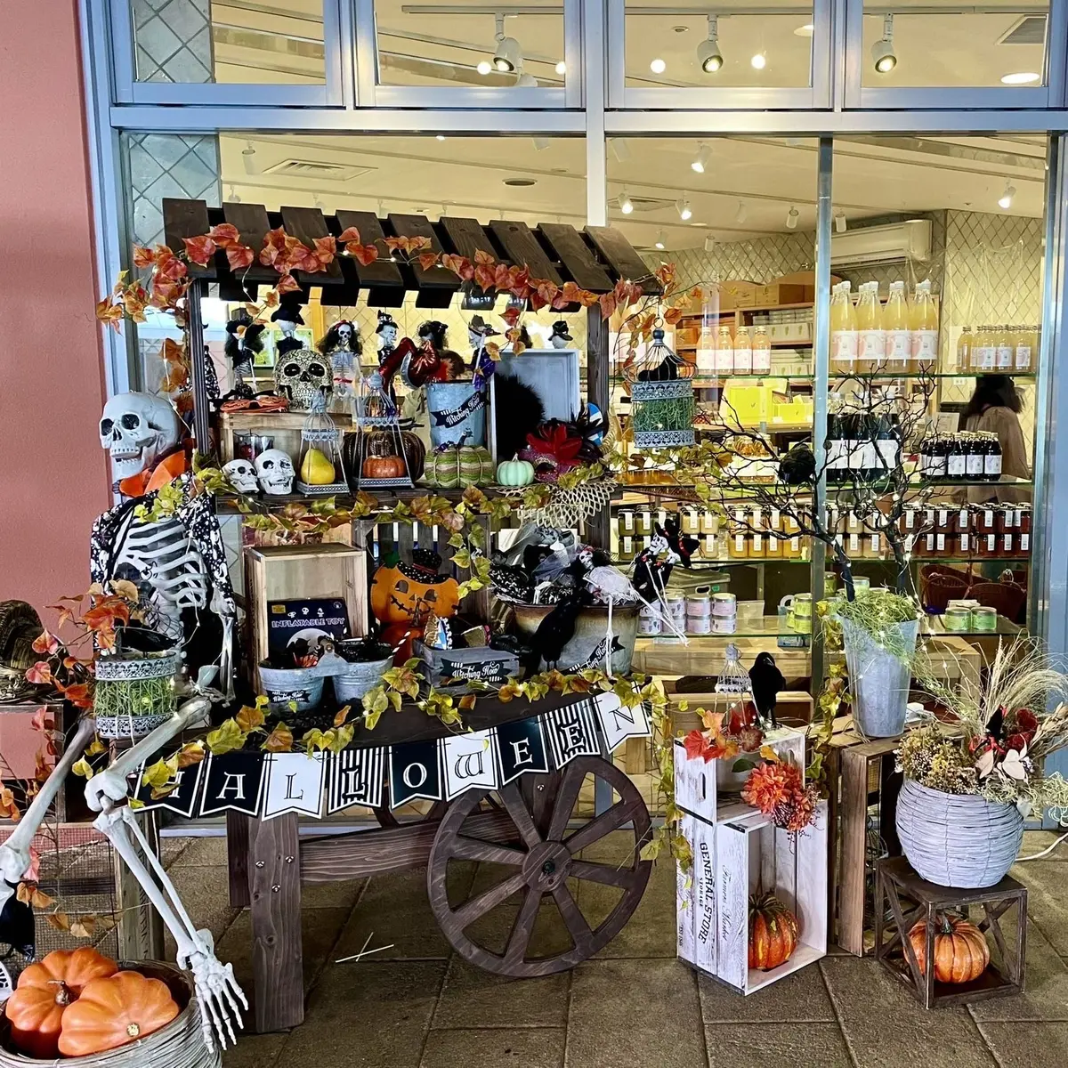 リゾナーレ八ヶ岳、ショップ、ハロウィン飾り付け