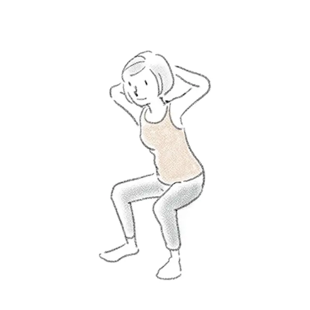 ウォーキングなどで集中的に歩く前に筋トレを行うと、