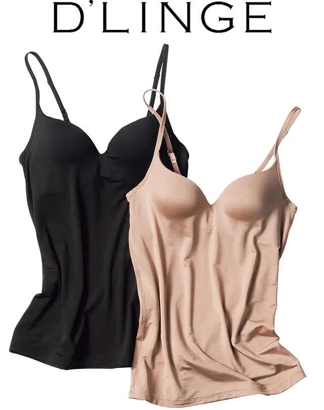 エクラ世代のための“大人のブラキャミソーの画像_1