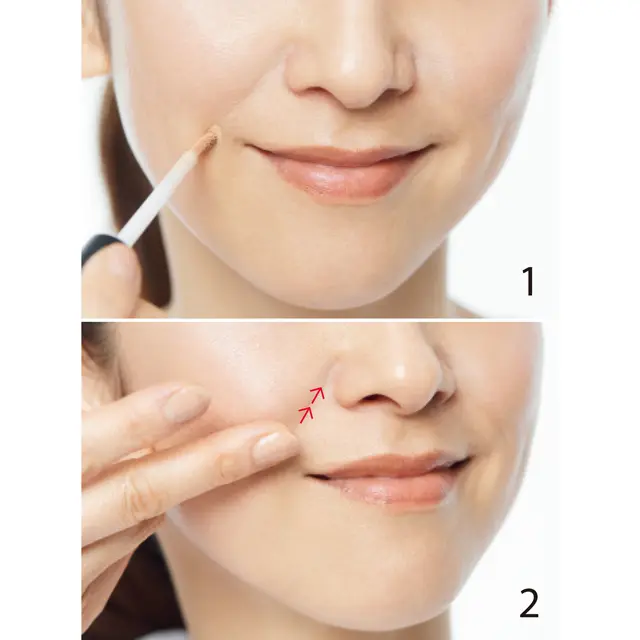 ほうれい線のカゲに　ベアミネラル オリジナル ミネラル コンシーラー