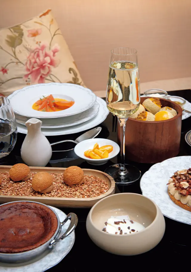 世界一のパティシエール、ジェシカ・プレアルパトさんによるアフタヌーンティー。