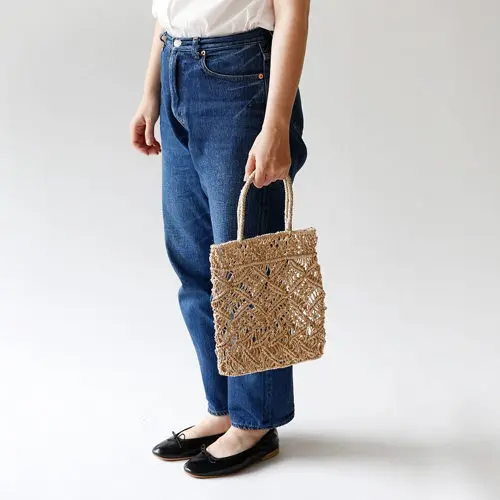 Recreational Vehicle/アバカマクラメバッグ ビッティ/¥6,500+税