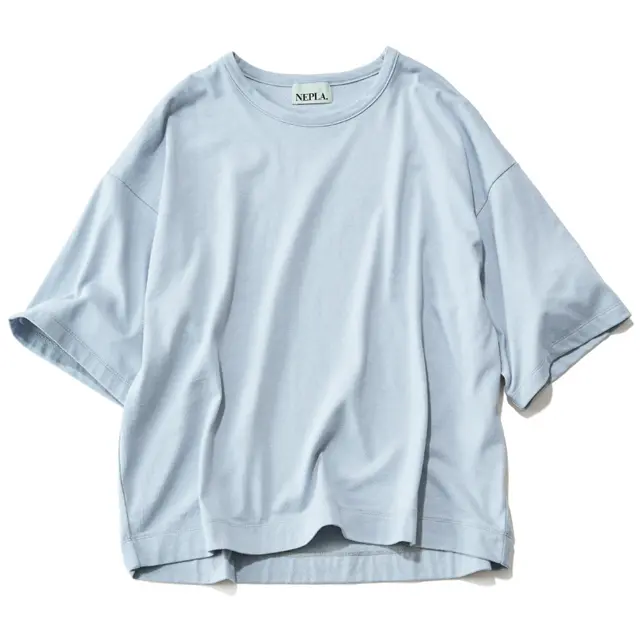 NEPLA. ワイドTシャツ（スカイブルー）